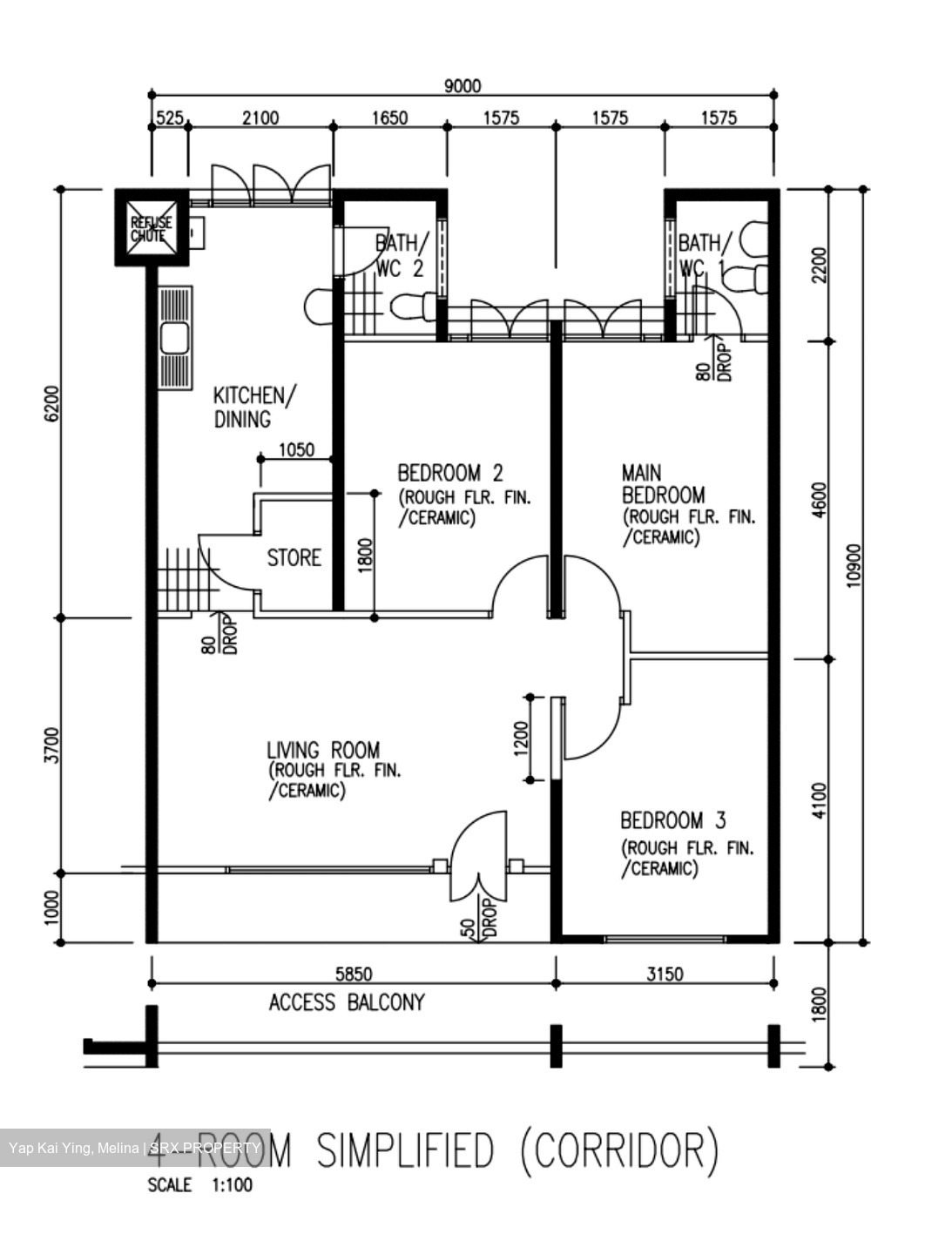 Blk 327 Serangoon Avenue 3 (Serangoon), HDB 4 Rooms #573715721